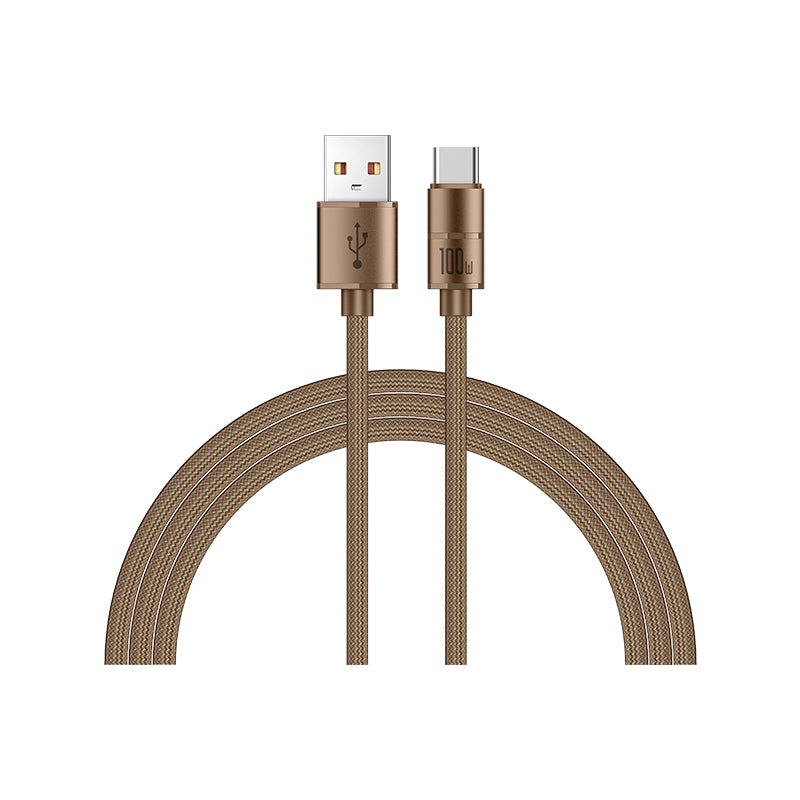 Recci RS08C Warrior Serisi USB-A to Type-C 100W Hızlı Şarj Özellikli Data ve Şarj Kablosu 1.2M Recci RS08C Warrior Serisi USB-A to Type-C 100W Hızlı Şarj Özellikli Data ve Şarj Kablosu 1.2M